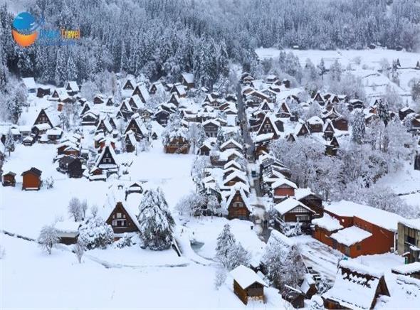 Tour Nhật Bản Đón Giáng Sinh Ở Làng Cổ Shirakawago 6N5Đ